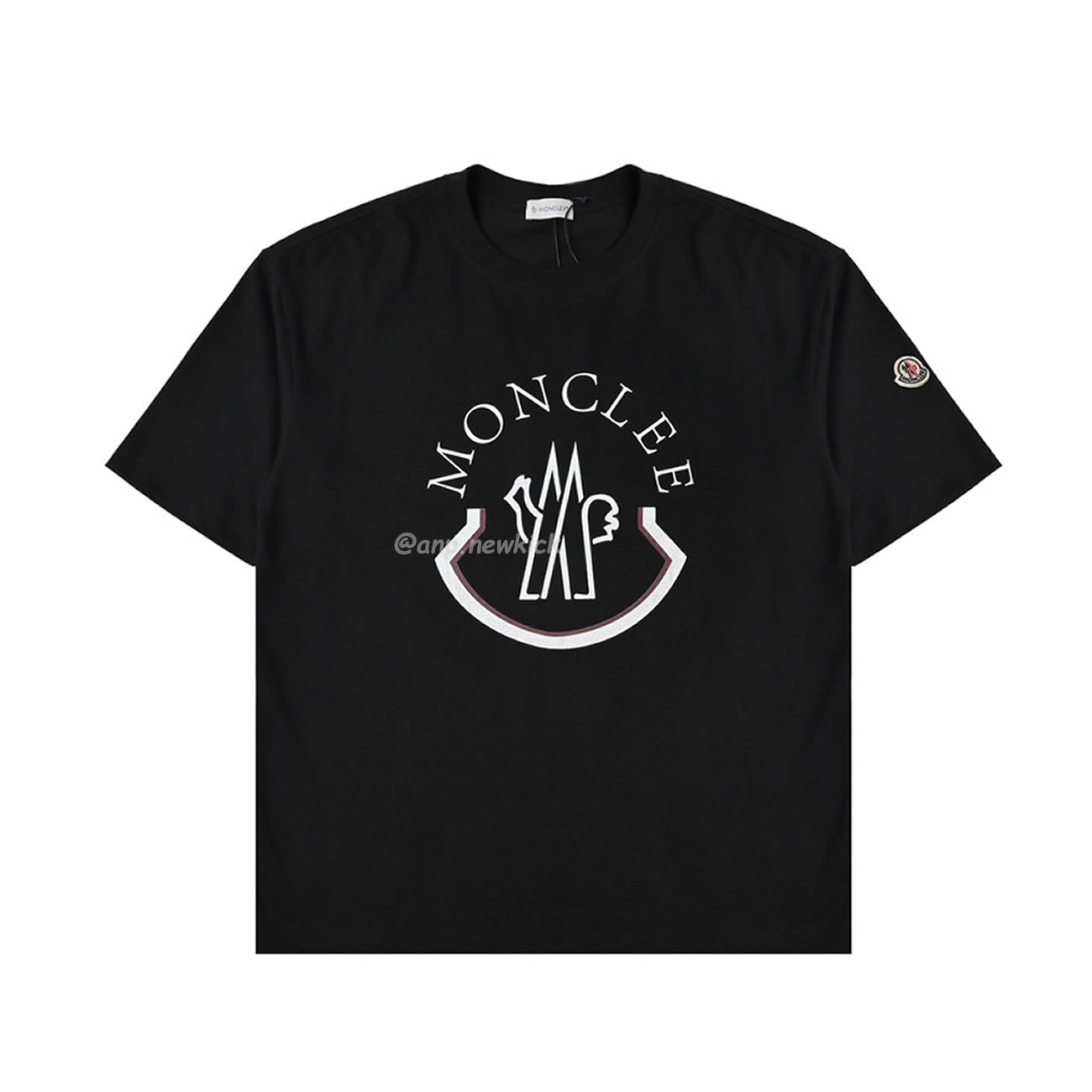 Moncler 24ss Mc Large Logo Short Sleeved T Shirt (8) - newkick.org